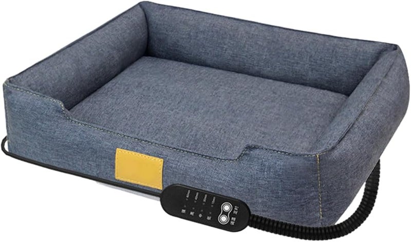 وسادة تدفئة للحيوانات الأليفة عبر USB مع مؤقت و4 درجات حرارة للكلاب والقطط في الداخل خلال برد الشتاء - Image 1