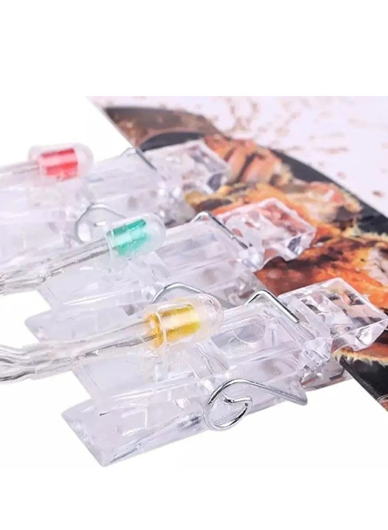 Multicolor led strip light for decoration clothes pins for hanging pictures - Image 4