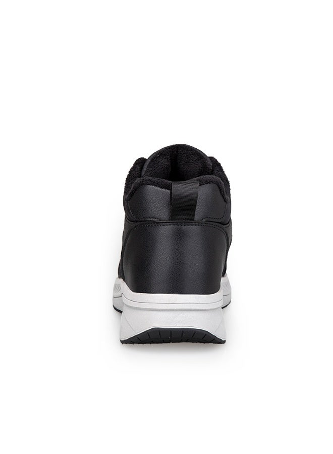 Men Women Cotton Shoes with Fleece Lining Warm Winter High-Top Boots Outdoor Running Sports Shoes for Parents and the Elderly - Image 3