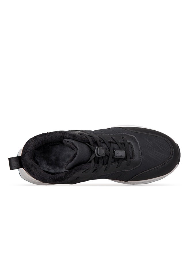 Men Women Cotton Shoes with Fleece Lining Warm Winter High-Top Boots Outdoor Running Sports Shoes for Parents and the Elderly - Image 2
