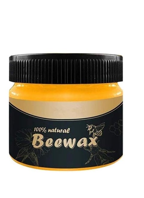 Traditional wood furniture cleaner with beeswax
