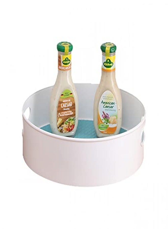 Avinya 360° Rotating Kitchen Organizer Tray Lazy Susan Rack Multi-Purpose Kitchen Storage Revolving Tray Cosmetic Organizer Rotating Tray Lazy Susan for Kitchen Cabinet Spice Rack - Image 3