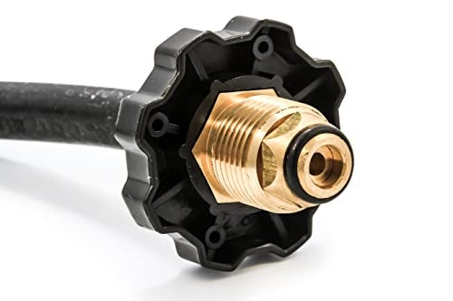 Camco 59125 Propane Brass Tee with 5' Hose - Image 4