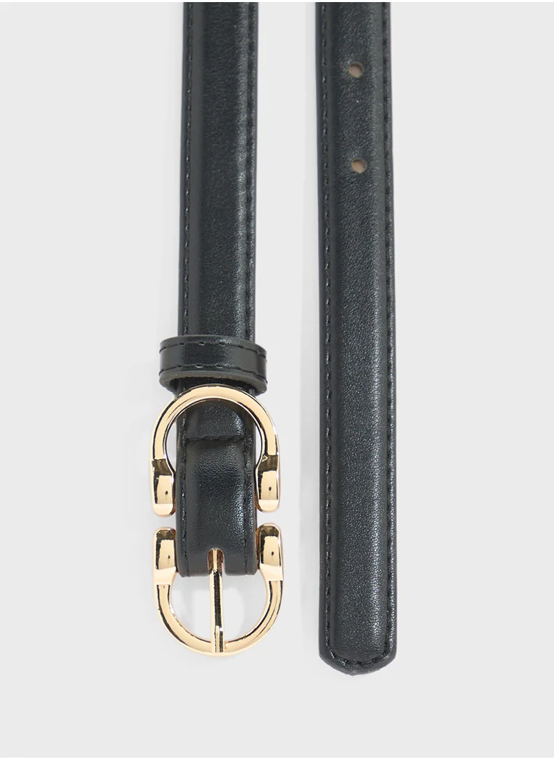 ايلا Double Buckle Belt