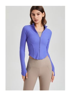 KUYING Shaping Yoga Suit Women's Casual Coat Long Sleeve Zipper Running Skincare Sports Fitness Top  - Image 3