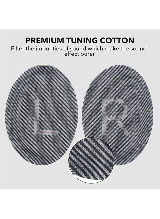 erorex Cushions Replacement Ear Pads Kit Professional Replacement Earpads Cushions For Qc35 Qc35Ii Headphones Ear Pads With Softer Leather Noise Isolation Foam Added Thickness Silver  - Image 4