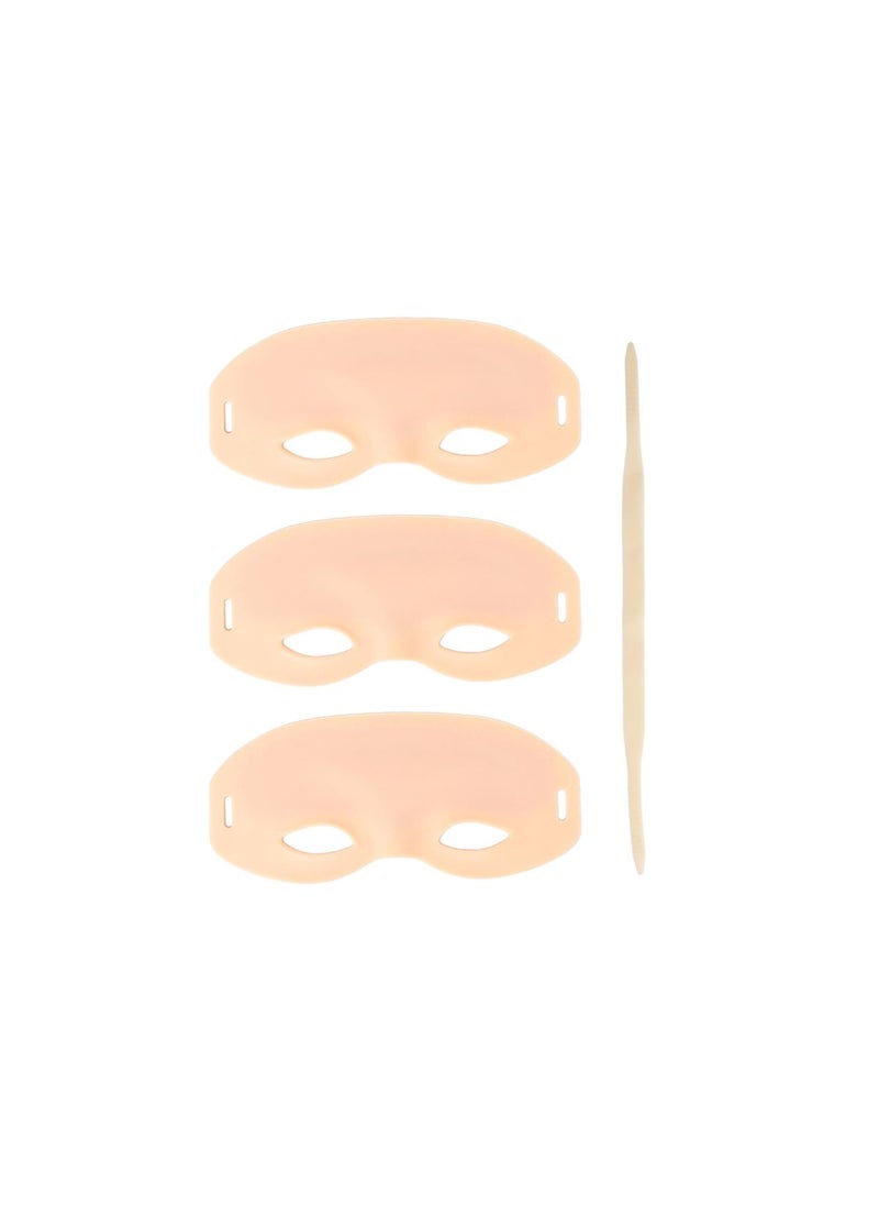 Eyebrow Fake Skin Practice Headband, Adjustable Tape Wearable Eyebrow Microblading Practice Skin, for Beginners Eyebrow Practicing Designs