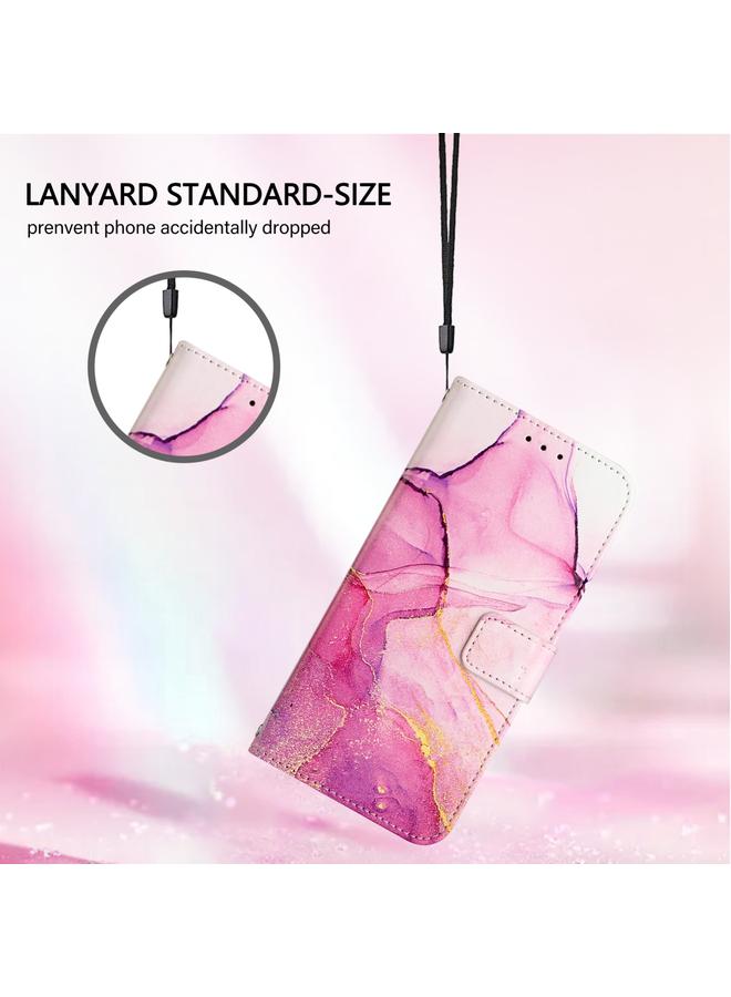 اس-توب جراب هاتف OPPO Find X7 PT003 من الجلد القابل للطي بنمط رخامي - Image 5