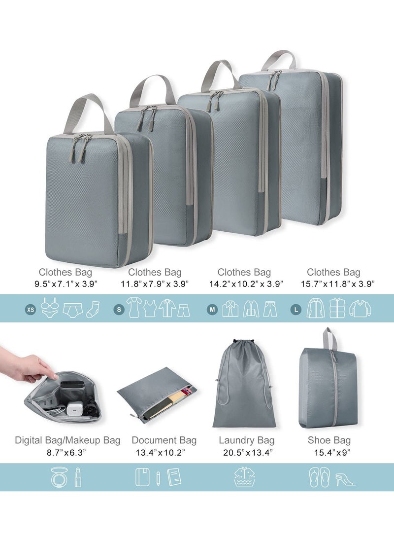 Compression Storage Bag Travel Essentials 5 Sets Expandable Travel Bag Organizer Bags  - Image 3