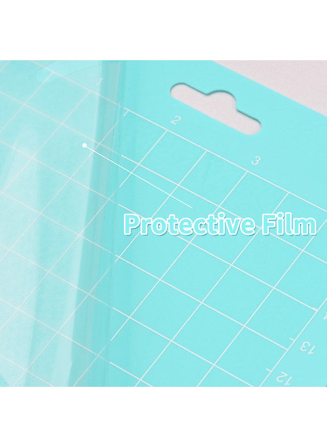 Generic - 4PCS 12*12 Inch Replacement Cutting Mat Adhesive Non-Slip Gridded Cutting Mats Compatible with Silhouette Cameo Cricut Cutting Machine Explore Plotter Machine - Image 1