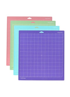 Generic 4PCS 12*12 Inch Replacement Cutting Mat Adhesive Non-Slip Gridded Cutting Mats Compatible with Silhouette Cameo Cricut Cutting Machine Explore Plotter Machine  - Image 1