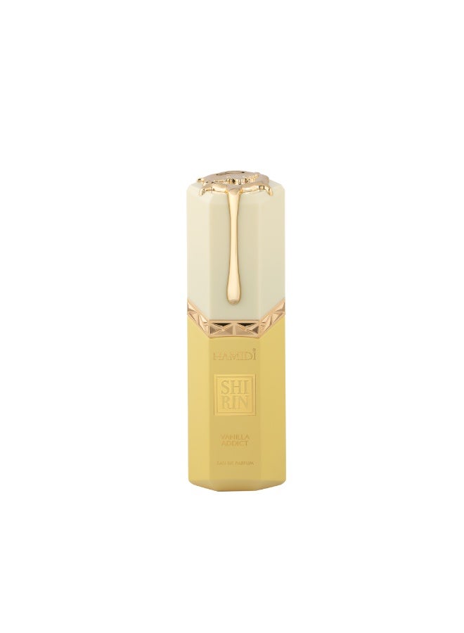 Hamidi Shirin Vanilla Addict Eau De Parfum 100ml | Luxury Long Lasting Unisex Perfume | Vanilla Orchid, Brown Sugar & Amber | Sweet Floral Woody Fragrance for Men & Women | Perfume Spray - Image 1