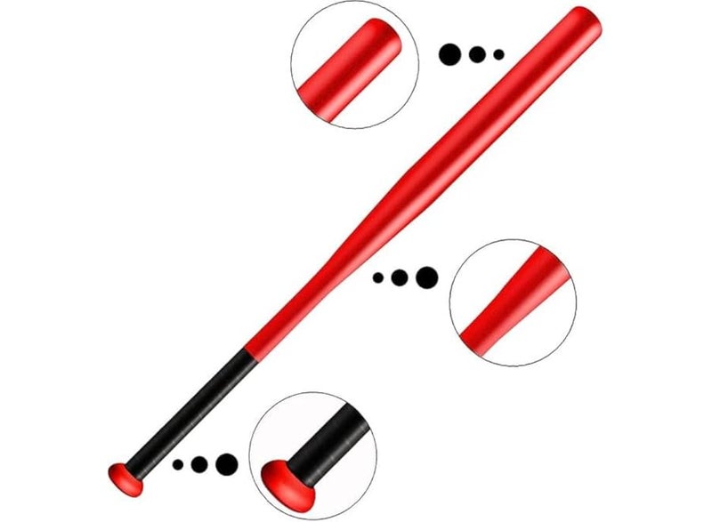 Metal baseball bat (multi-colored), for sports and training, with a comfortable grip - Image 3