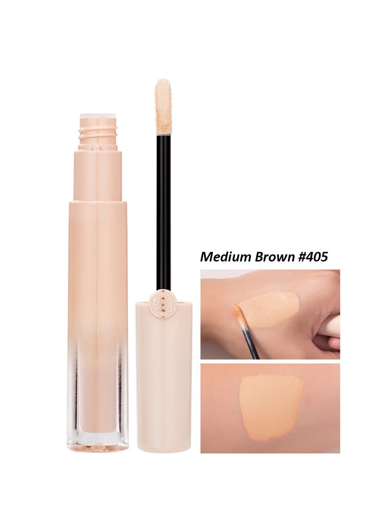 Generic Full Coverage Concealer, Lightweight Long Lasting Waterproof Under Eye Concealer, Brightening Highlighter for Women & Girls 2.5ml  - Image 1