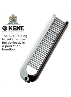 Kent KFM4 Anti Static Hair Brush Styling Brush Folding Brush Small Hair Brush for Men Daily Grooming using Mens Styling Products. Mini Hairbrush Anti Static for Hair Frizz Free Brush Made in England - pzsku/ZCDE14C39639960EE4A3AZ/45/_/1685945473/44322e5e-663f-469e-abe1-59cb05e8fb72