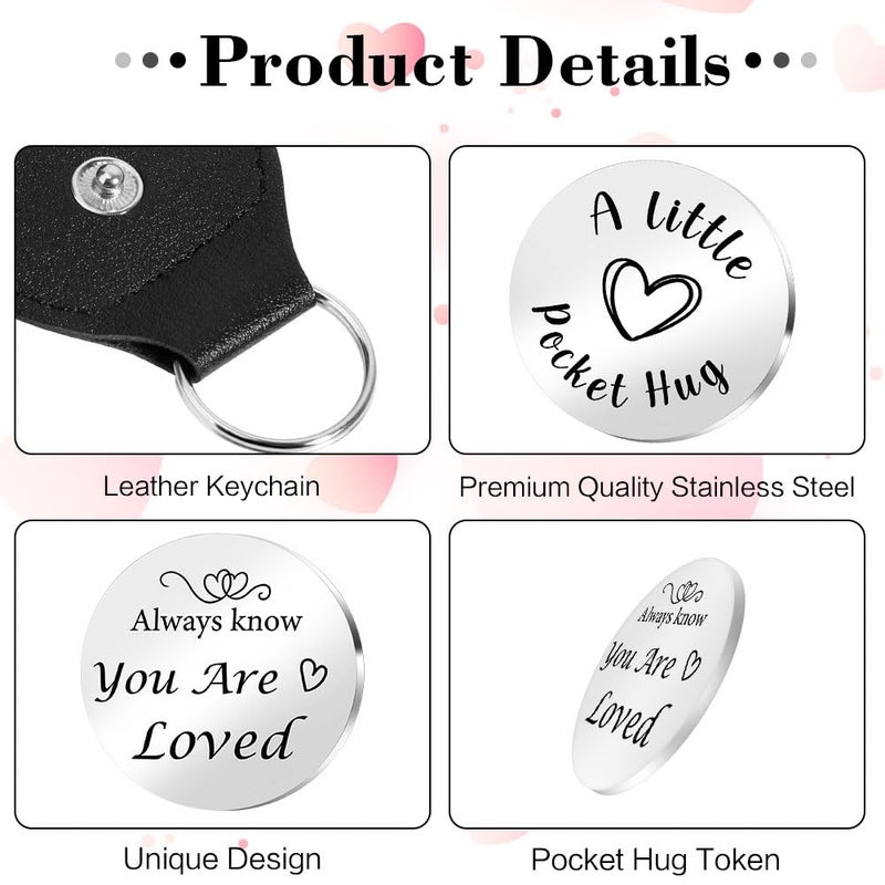 STARKET Valentines Gifts For Her Him Always Know You Are Loved Keychain Valentines Day Gifts Fo Boyfriend Girlfriend Wife Husbanfd Birthday Gift Ideas Romantic Gifts For Her Easter Graduation - Image 3