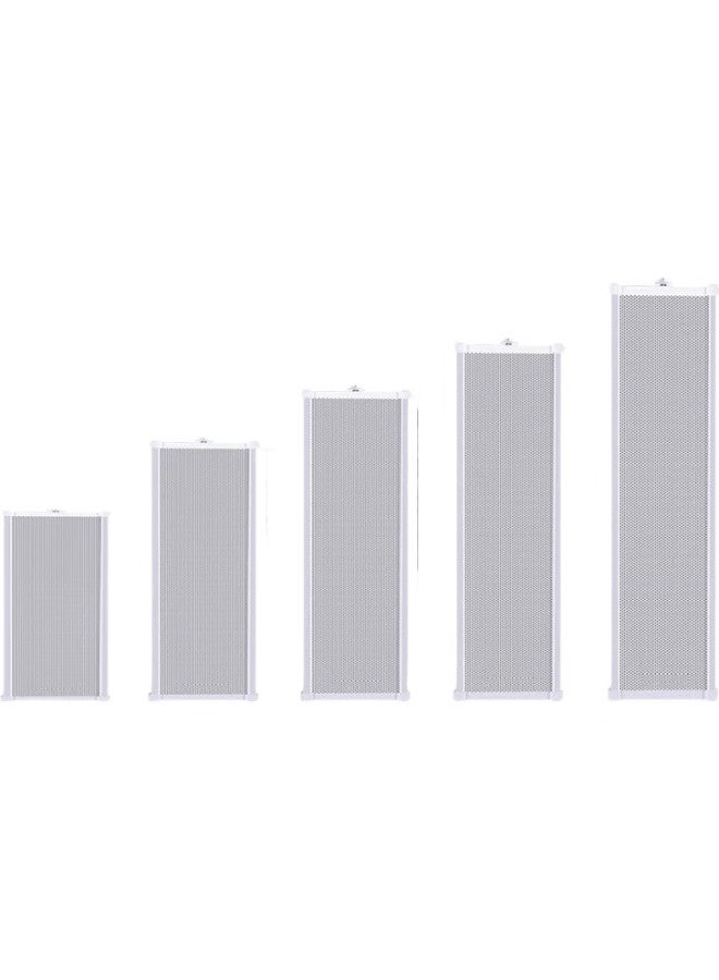 SAST 90W Outdoor Waterproof Column Speaker, Outdoor Constant Voltage Wall-Mounted Speaker, School Shop Park Campus Background Music Loudspeaker, Public Address System Player - Image 3