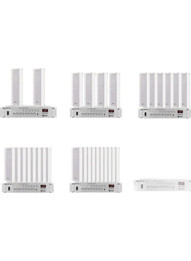 SAST 90W Outdoor Waterproof Column Speaker, Outdoor Constant Voltage Wall-Mounted Speaker, School Shop Park Campus Background Music Loudspeaker, Public Address System Player - Image 2