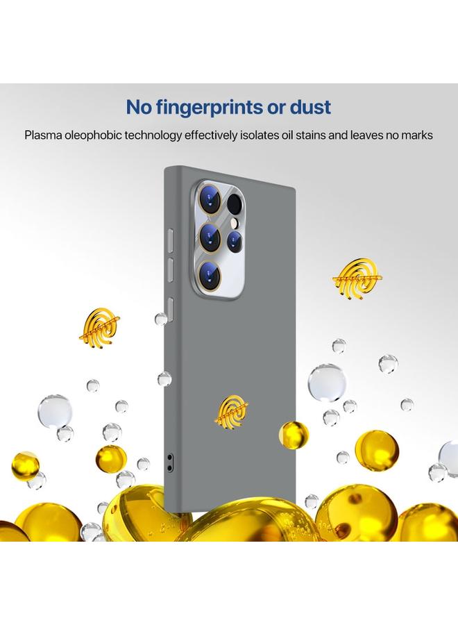 اس-توب جراب لهاتف Samsung Galaxy S23 FE 5G غطاء عدسة نانو من السيليكون السائل - Image 5