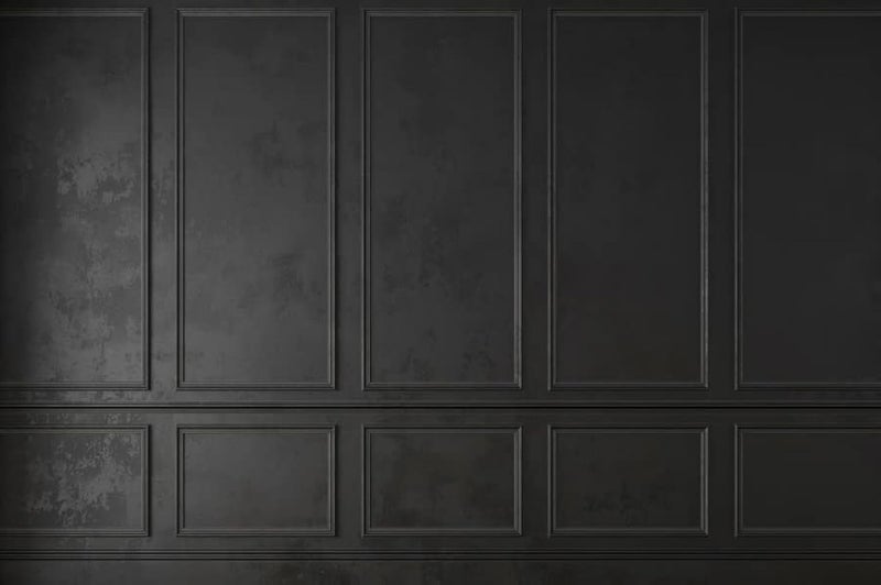 Yeele 10x8ft Vintage Room Interior Backdrop Classic Black Wood Panel Wall Photography Background for Wedding Birthday Party Decorations Kids Adults Portrait Photo Studio Props Wallpaper Vinyl - Image 1