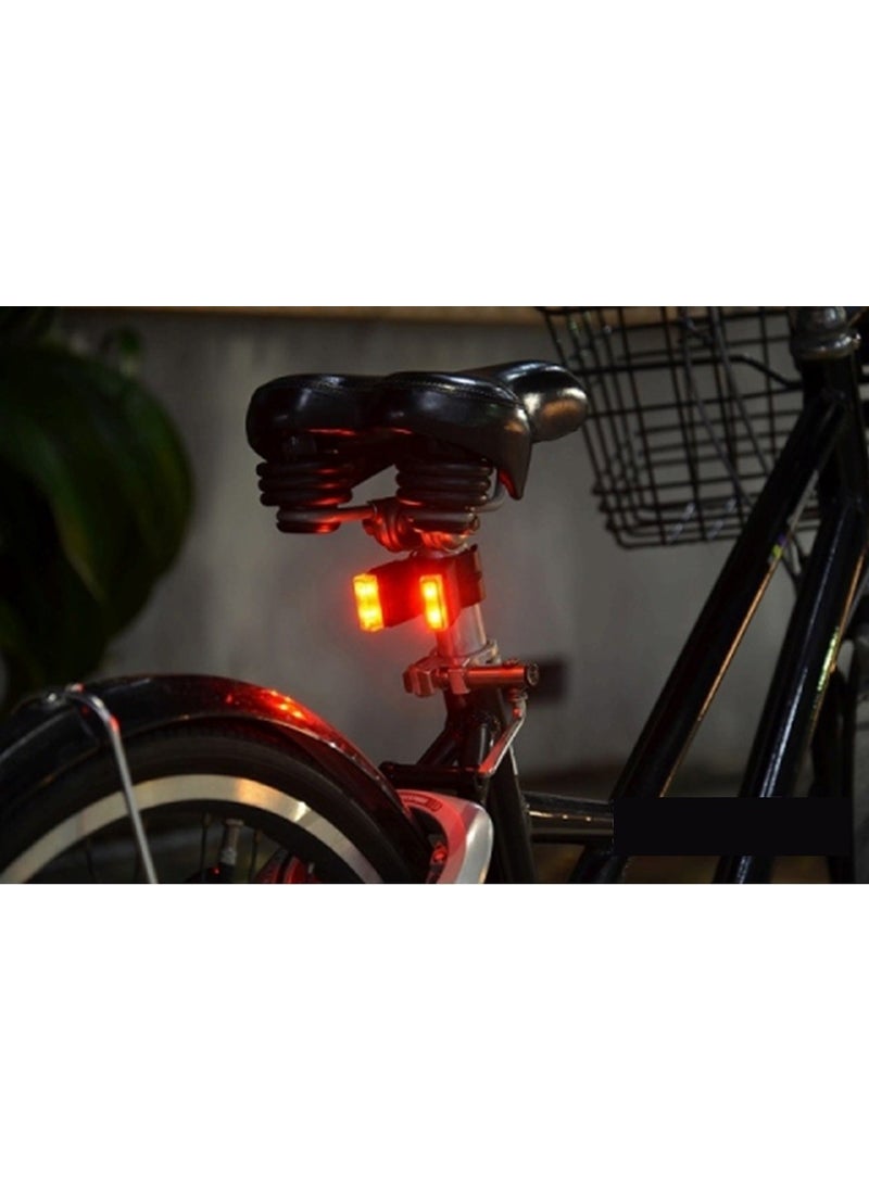 Zoli - Flashing LED Bicycle Warning Light with Latch Easy Mounting Rechargeable-Handlebar Mount (Fits 12-32 mm) - Image 1