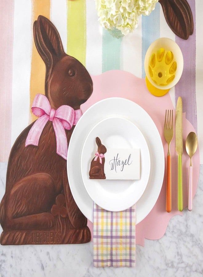 Hester & Cook Pink Paper Placemats for Dining Table - Disposable Paper Placemats for Parties or Weddings - 12 Sheets Per Pad Made in USA - Image 5
