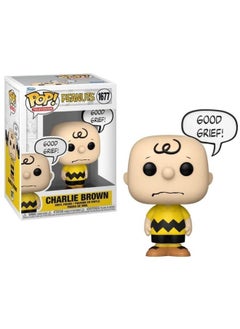Funko Funko POP! Animation: Peanuts S7- Charlie Brown(Good Grief) Vinyl Figure  - Image 3