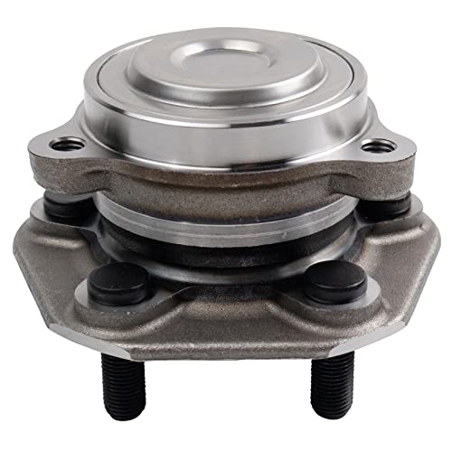 TRQ Front Wheel Hub Bearings Assembly Set Compatible with 2017-2019 Tesla 3 - Image 4
