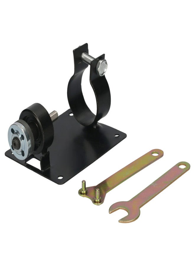 Electric drill cutting seat bracket, manual drill holder, with 2 polishing and cutting wrenches, 10mm/13mm - Image 2