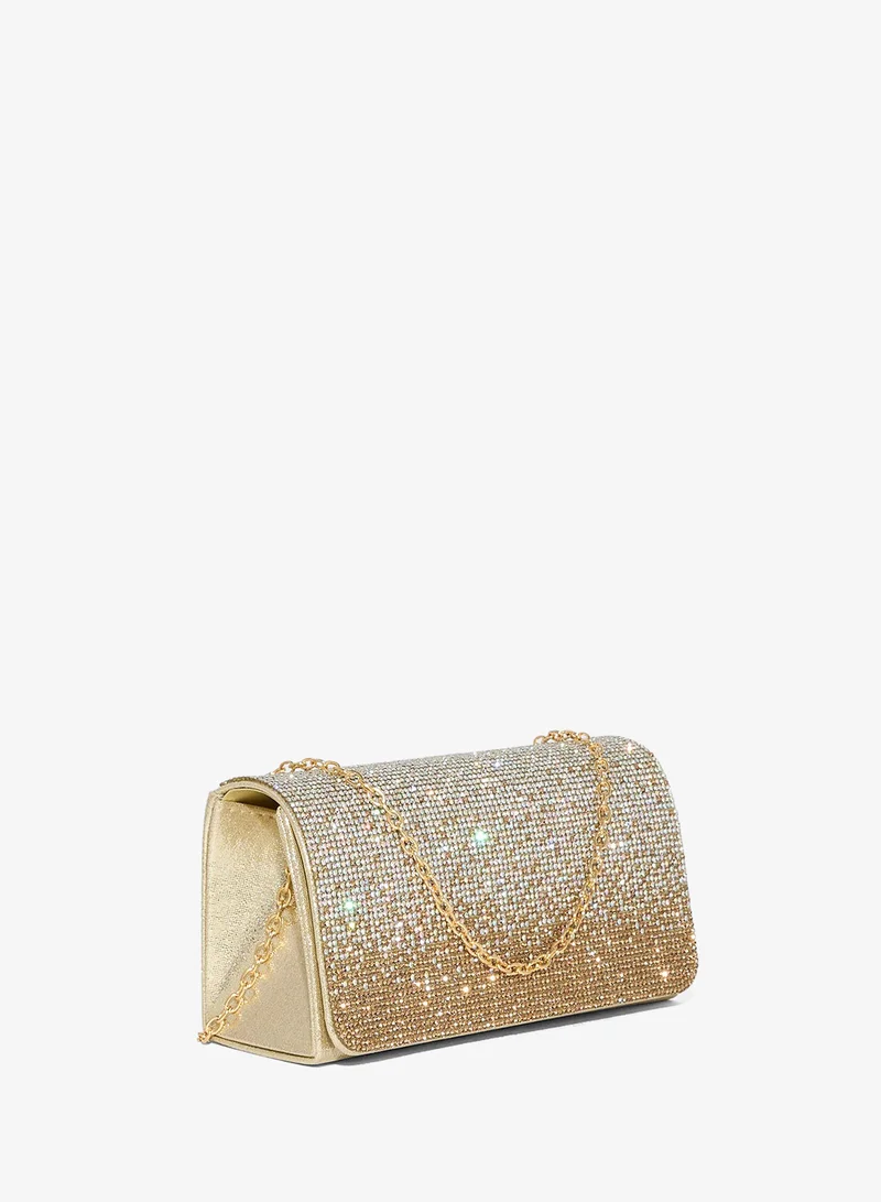 Ella Limited Edition Gold Ombre Embellished Clutch Bag for Women | Best Price UAE