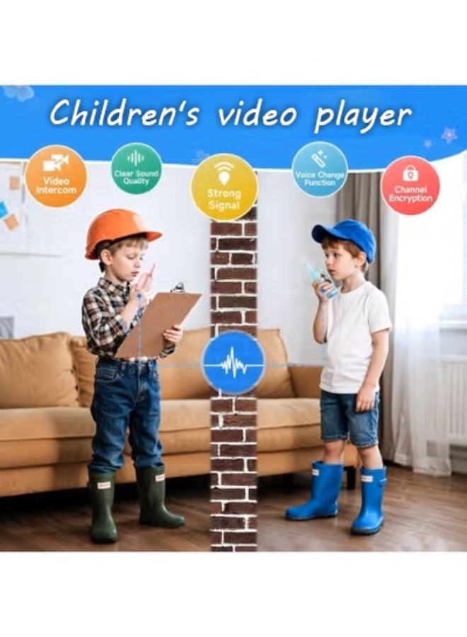HPMY Children's  interactive toys, essential camping toys, parent-child interaction devices, handheld, two-piece sets, children's  toys, indoor/outdoor toys suitable for family games, outdoor gear, camping equipment, essential toys for family games suitable for boys and girls, ideal as Christmas gifts for children aged 3 to 12 (blue/pink). - Image 4