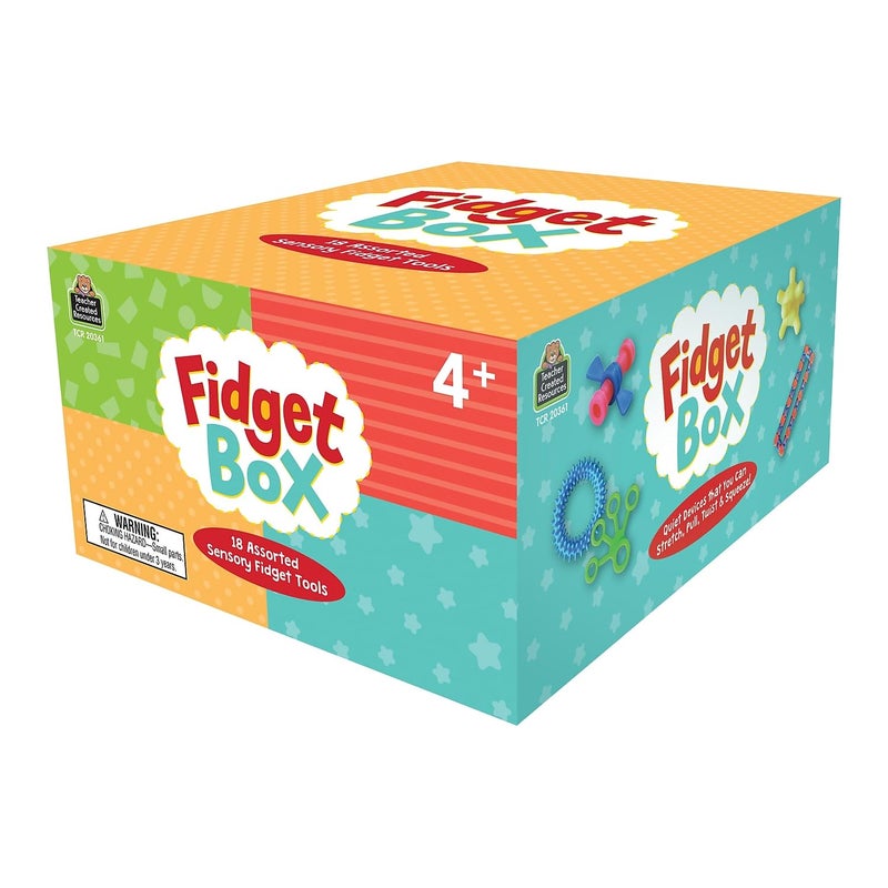 Teacher Created Resources Assorted Fidget Sensory Toy Box for Quiet Stress and Anxiety Relief for Kids Classroom and Home TCR20361 - Image 2