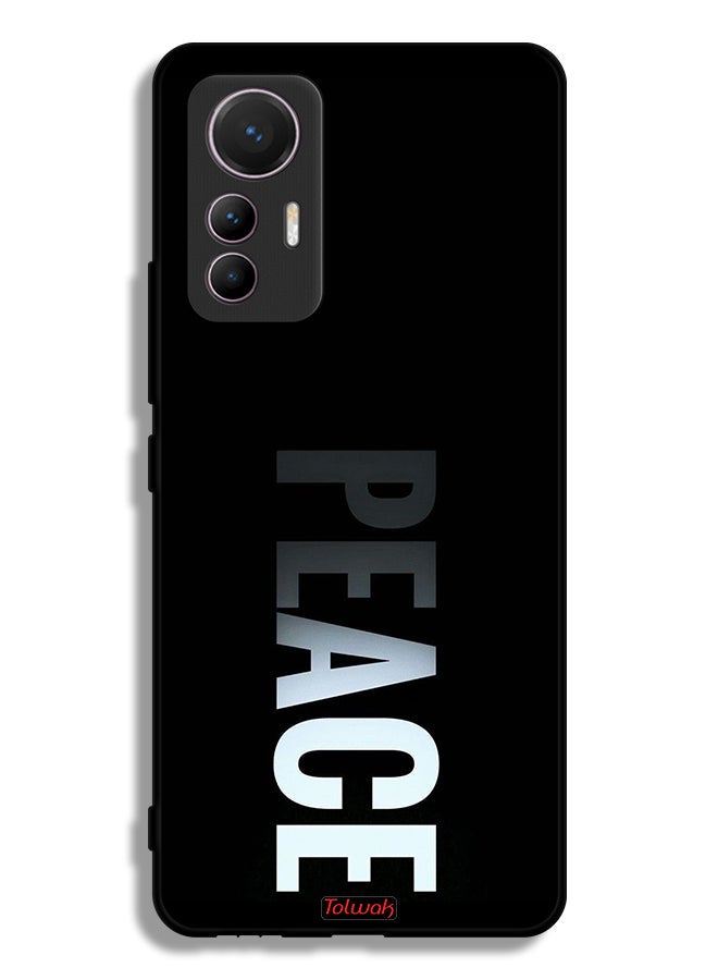 Tolwak Xiaomi 12 Lite Protective Case Cover Peace - Image 2