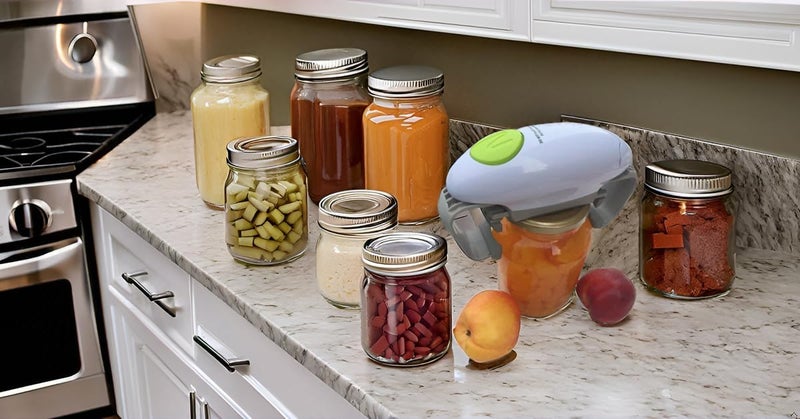 sinmajor Electric Jar Opener, Jar opener, Automatic Jar Opener, Automatic Jar Opener for seniors with arthritis, fits almost all lid sizes, Not applicable to plastic jars(white) - Image 5