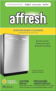 Affresh Dishwasher Cleaner, 12 Tablets (2 Packs, 6 Tablets each) | Formulated to Clean Inside All Machine Models - Image 1