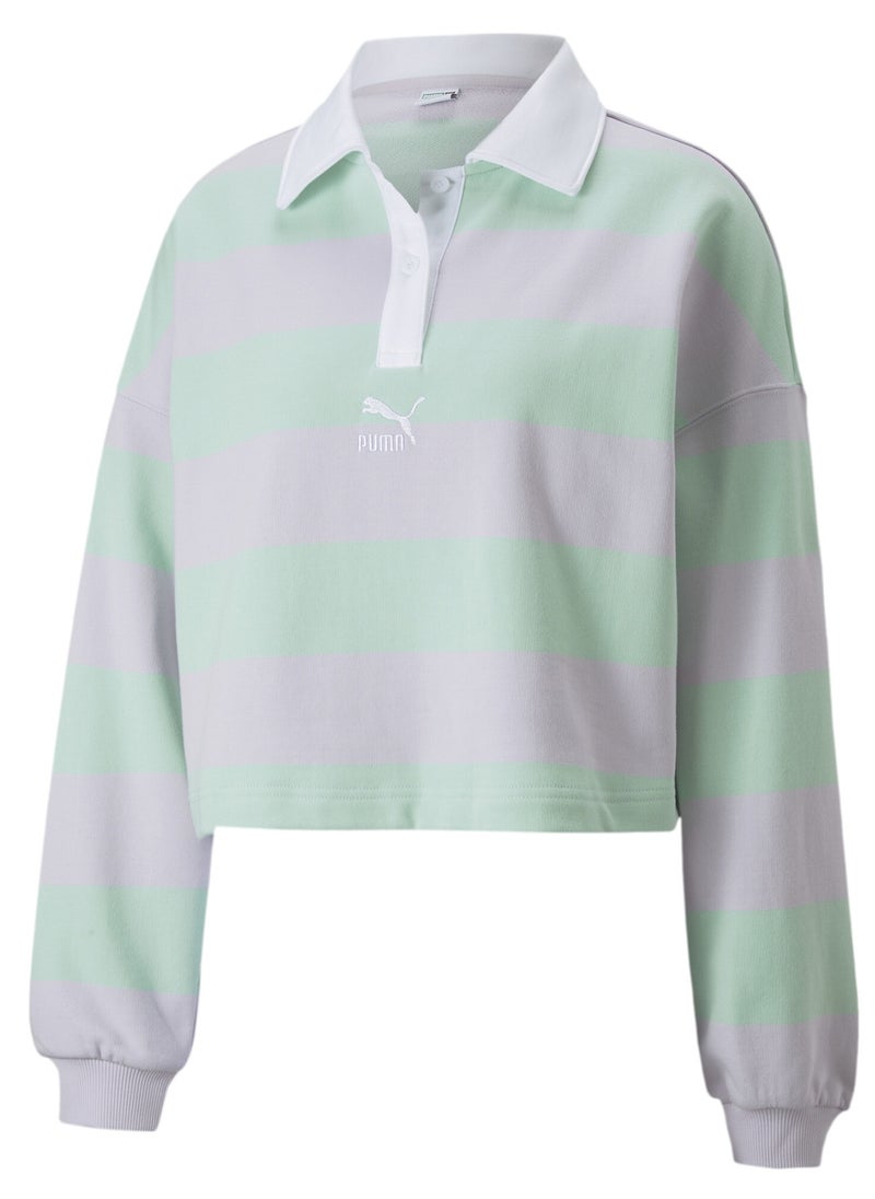 SWxP Womens Striped Long Sleeve Polo Shirt - pzsku/ZCDE204018B1A6D014149Z/45/_/1698917762/64984847-cbf2-4b7e-887f-d33c0ca59fbc