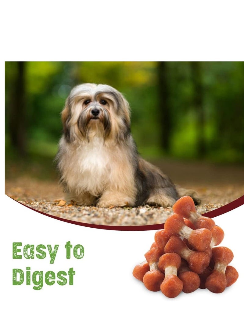 Dog Fest Turkey Meat Bones Handcrafted Treats For Small And Mini Dogs 3X55g  - Image 3