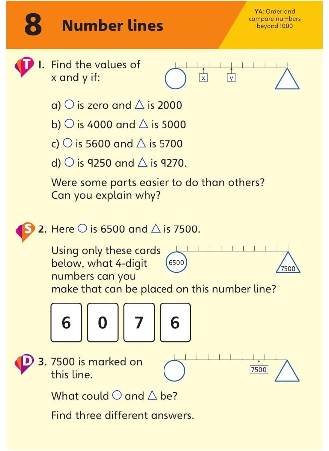null - Pinpoint Maths Year 4 Problem Solving and Reasoning Challenge Cards: Y4 Problem Solving and Reasoning Pk - Image 1