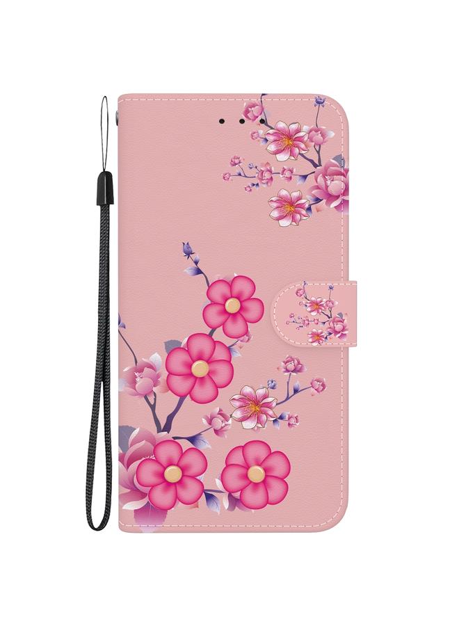 erorex Case For OPPO Reno11 Pro 5G Global Crystal Texture Colored Drawing Leather Phone Case - Image 3