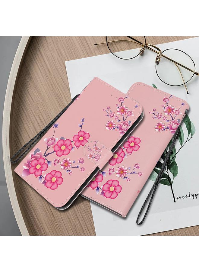 erorex Case For OPPO Reno11 Pro 5G Global Crystal Texture Colored Drawing Leather Phone Case - Image 2