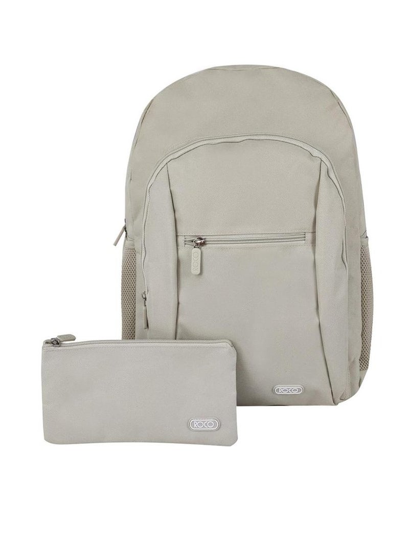 Basic Classic Backpack with Accessory