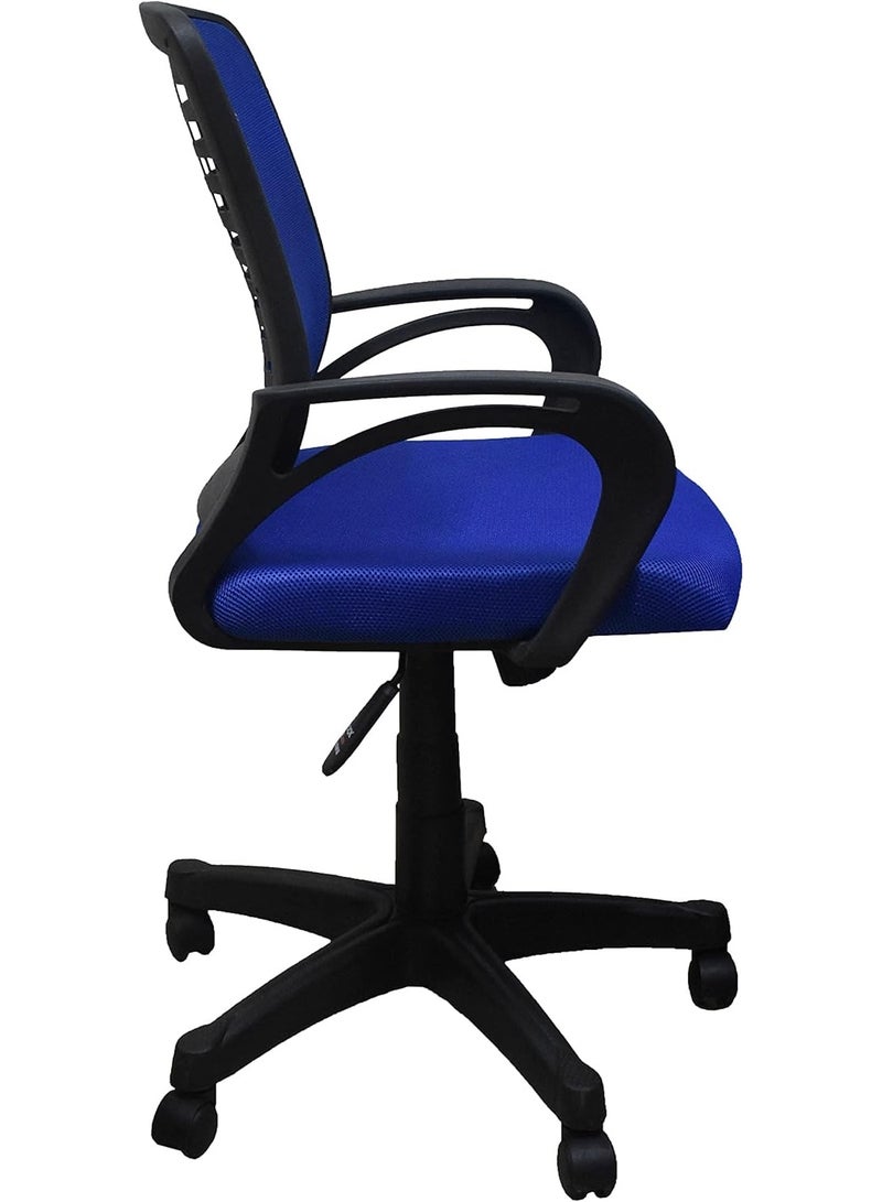 Rama Office Furniture 404 B Blue Mesh Chair - Image 2