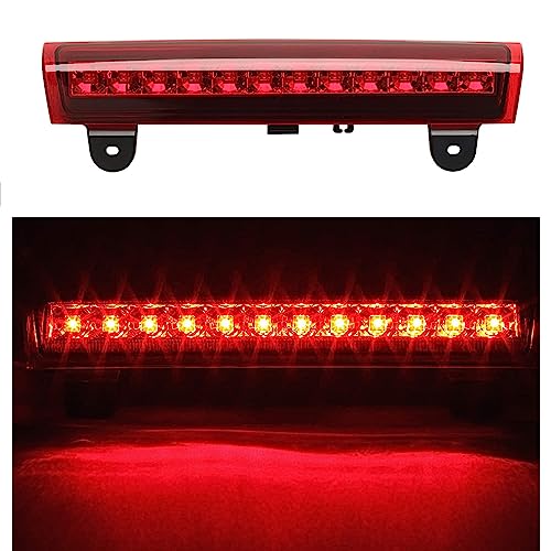 HUSUKU High Mount 3rd Third Brake Light Cargo Light Fits For Chevy Tahoe GM/Suburban/GMC/Yukon 2000-2006 LED Rear Cargo Light/Stop LED Light (Red Housing) - Image 1