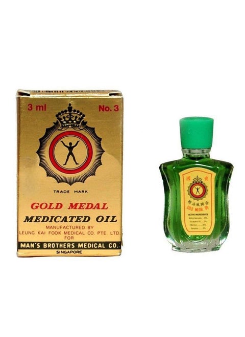 Gold Medal Medicated Oil 3ml Pack of 3