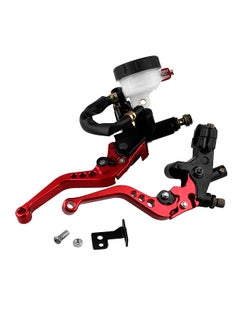 Universal modified CNC brake upper pump 7 / 8 22mm hydraulic pump adjustable horn clutch assembly red accessories color random