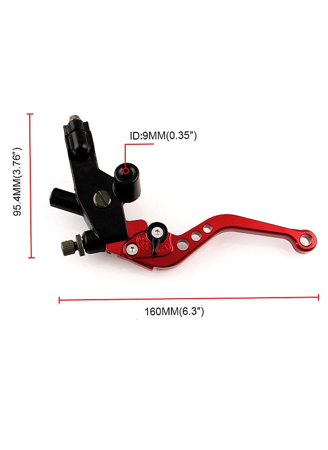 Generic - Universal modified CNC brake upper pump 7 / 8 22mm hydraulic pump adjustable horn clutch assembly red accessories color random - Image 1