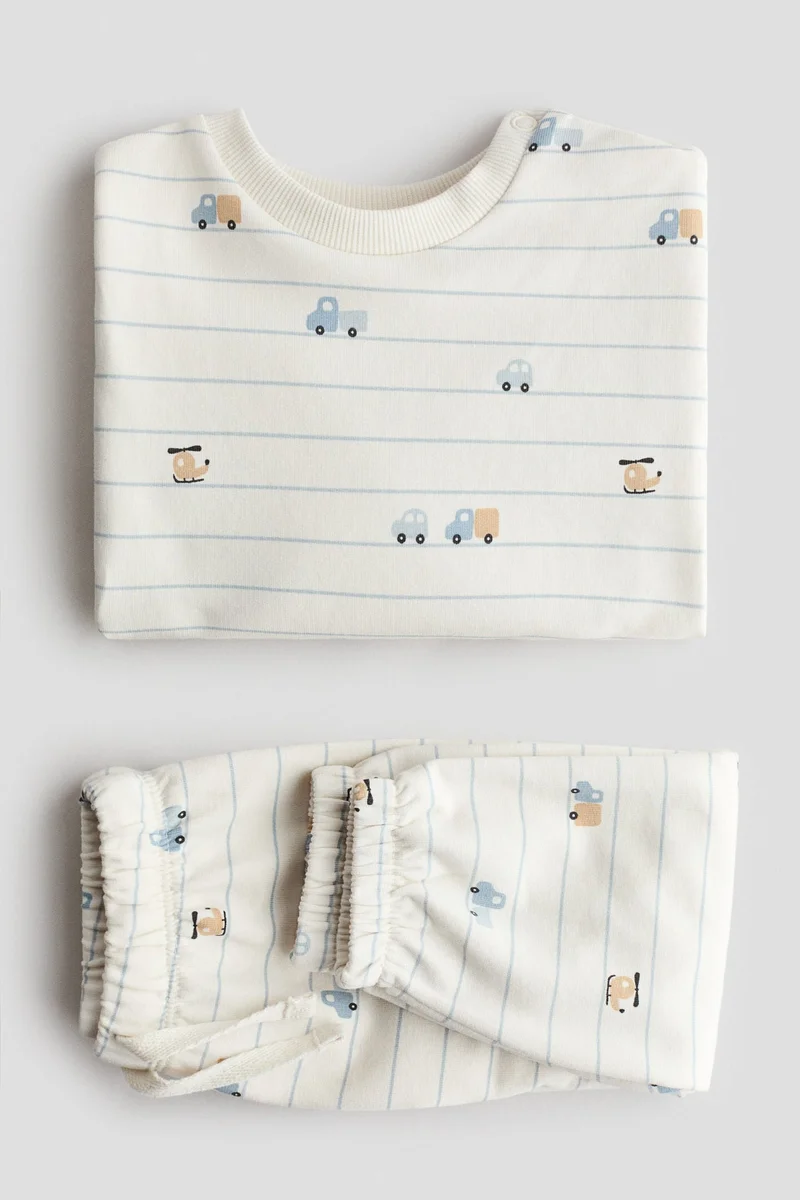 اتش اند ام طقم سويت شيرت - عبوة من قطعتين