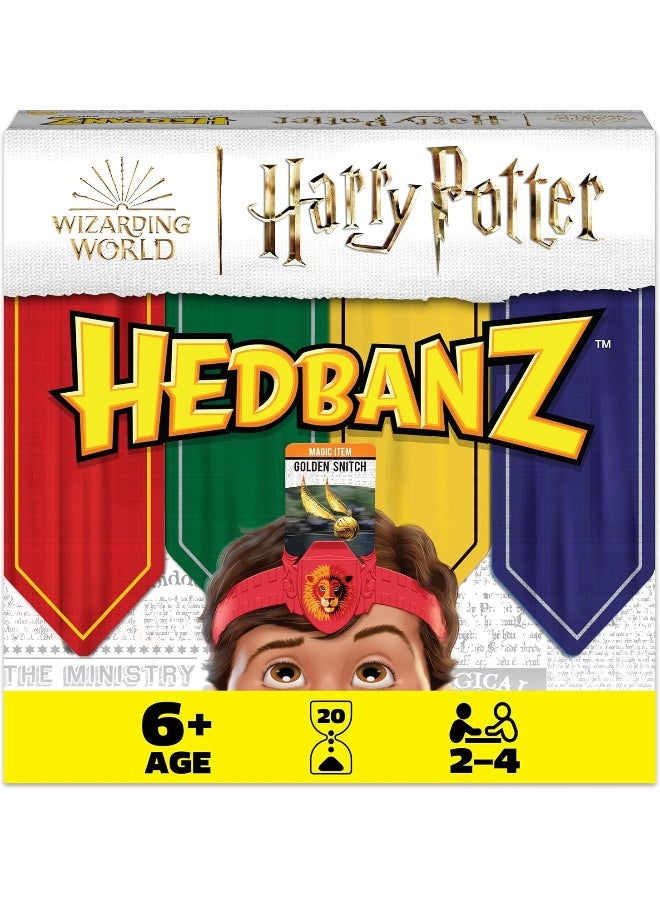 Spin Master Games Hedbanz, Harry Potter Wizarding World Family Board Game - Image 1