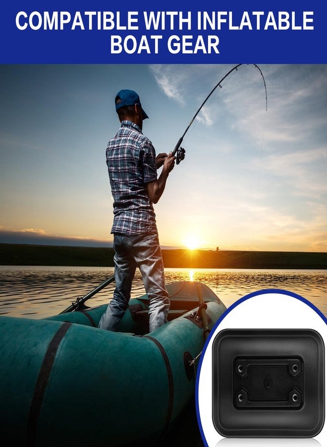 سيفانير وسادة لاصقة من قطعتين من سيفانر للقوارب المطاطية 0341-bk، وسادة لاصقة مرنة للتثبيت على الأسطح، مصنعة خصيصًا لقوارب الكاياك المطاطية، حامل صنارة الصيد، حامل محرك، حامل صنارة صيد، قارب صغير، زورق الكانو - Image 5