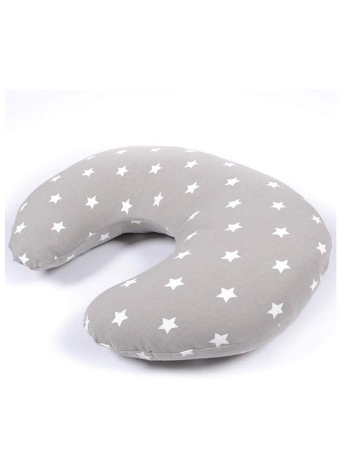 Moro Moro C-Shape Nursing & Maternity Pillow – Soft, Breathable Support for Breastfeeding & Pregnancy  - Image 4